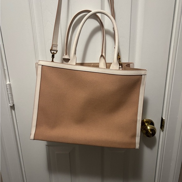 Beige tote bag - Picture 4 of 6